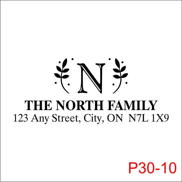 Self-Inking Stamp - Printer 30 - 3/4" x 1 7/8"