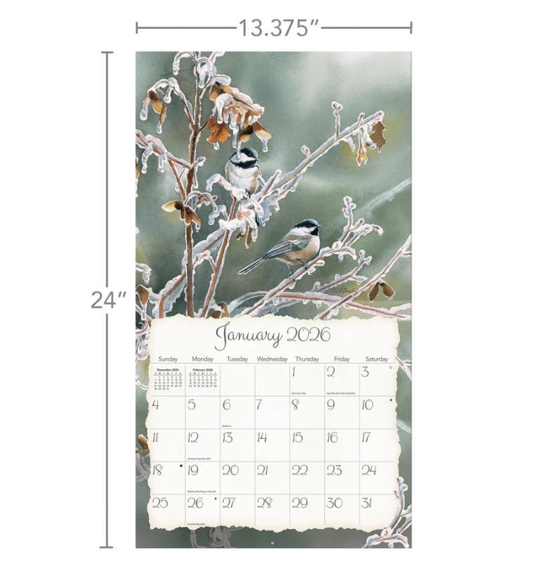Lang Calender 2026 "Songbirds"