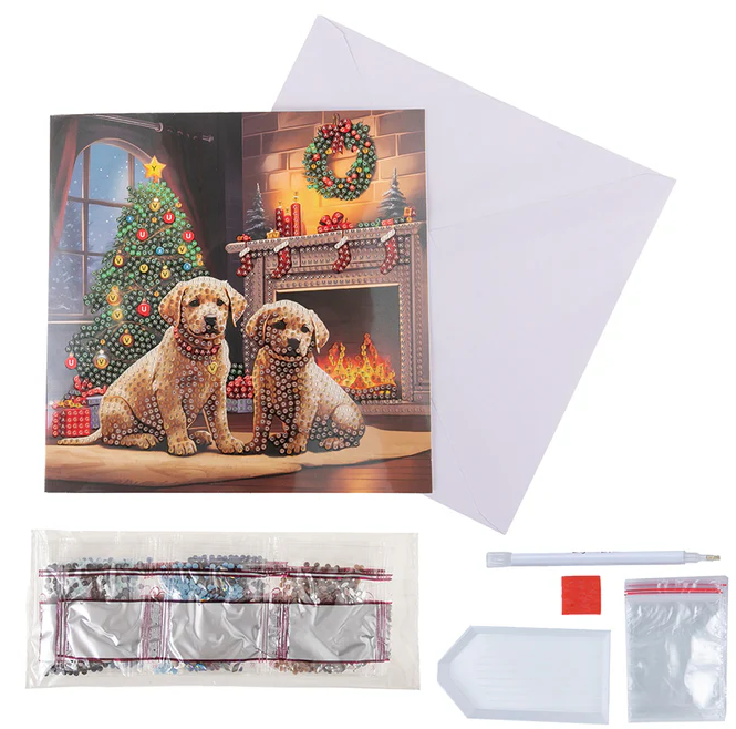 Card Kit "Waiting for Santa"