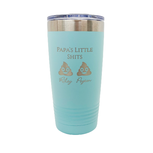 Engraving on Yeti Mugs Brought in