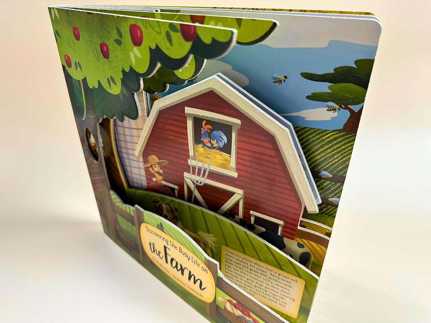 Discovering Life on the Farm – Interactive Board Book