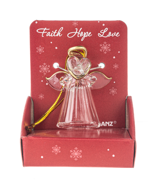 Blessed Angel Glass Ornaments