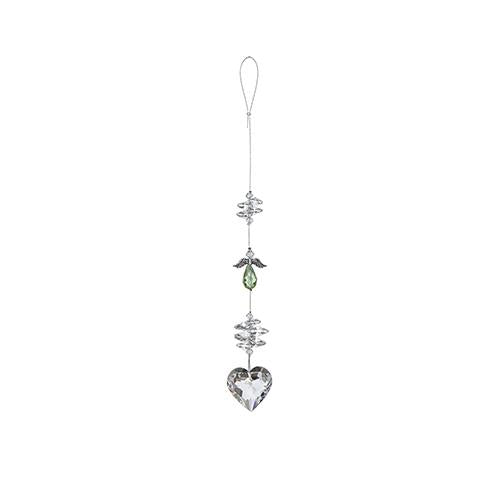 Aura Iridescent Crystal Guardian Angel Suncatcher – Rainbow Maker