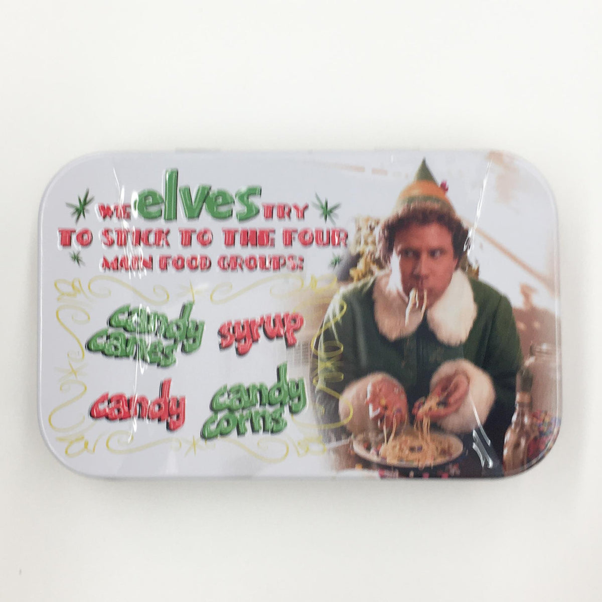 Elf The Movie “Pass The Syrup” Maple Candy – Collectible Tin