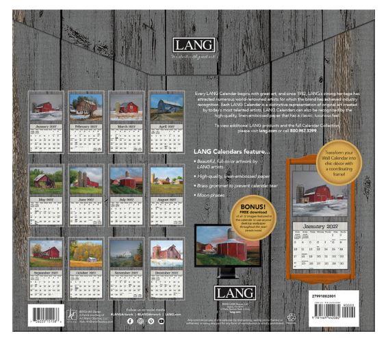 Lang Calender 2027 "On the Farm"