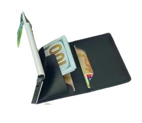 Card Holder Wallet - Pink Leather