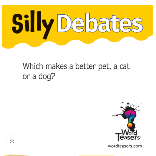 Word Teasers Silly Debates – Fun Family Conversation Cards
