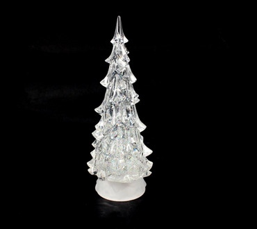 Swirling Glitter Christmas Tree