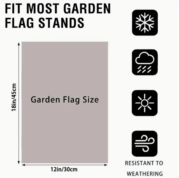 Squirrel Garden Flag