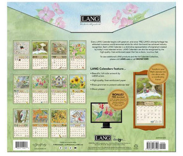 Lang Calander 2026 "Birds in the Garden"