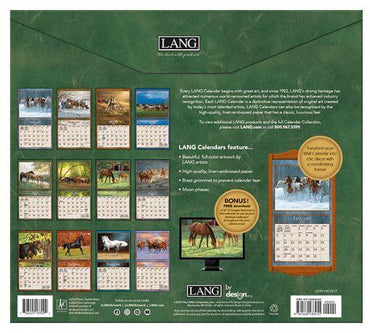 Lang Calender 2026 "Horses in the Mist"