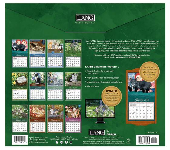 Lang Calender 2026 "Love of Cats"