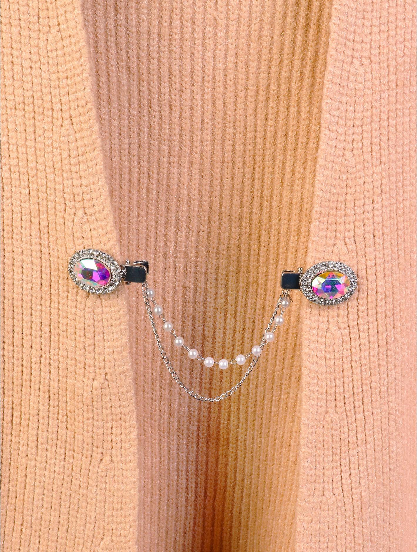 Irridescent Sweater Clip