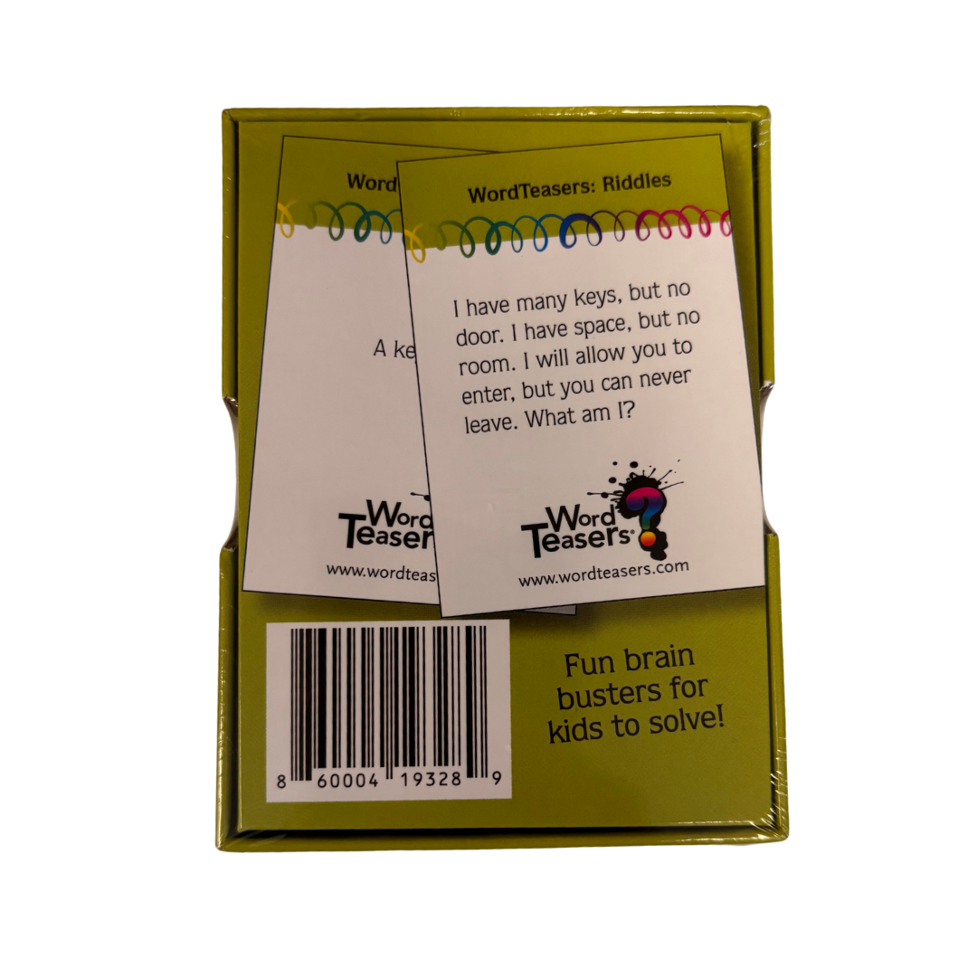Word Teasers Riddles – Fun Family Brain-Teaser Cards