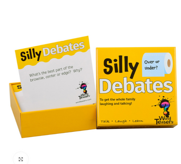 Word Teasers Silly Debates – Fun Family Conversation Cards