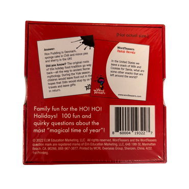 Word Teasers Santa’s Secrets – Fun Family Holiday Cards