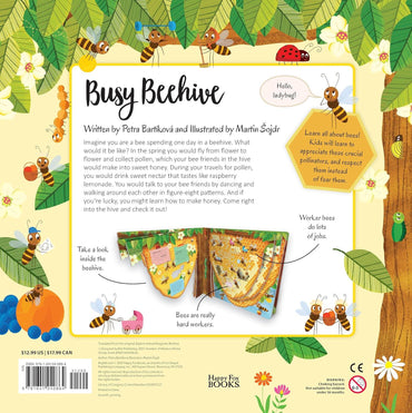 Beehive – Interactive Board Book with Cutouts & Shapes