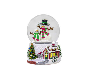 Musical Snowman Water Globe