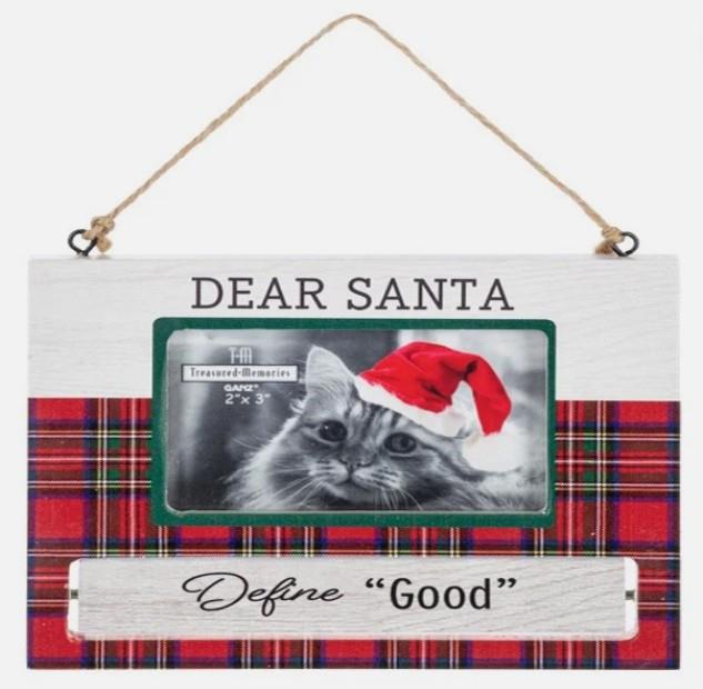 Wooden Pet Ornament Frame – Rotating Message Design,