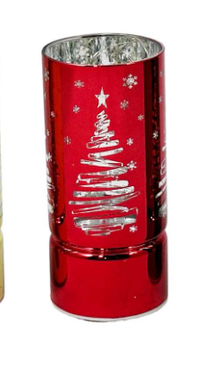 Red LED Christmas Cylinder
