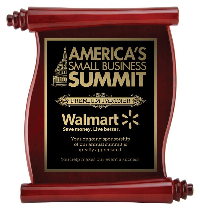 Piano Finish Scroll Plauqe