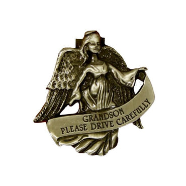 Guardian Angel Auto Visor Clip – “Grandson, Please Drive Carefully”