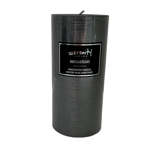 Black Satin Finish Pillar