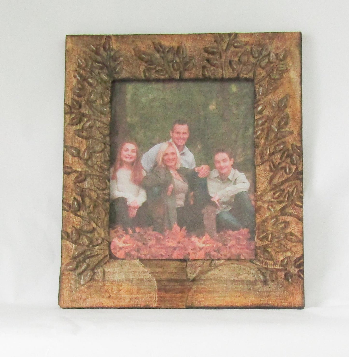 Carved Mango Wood Frame