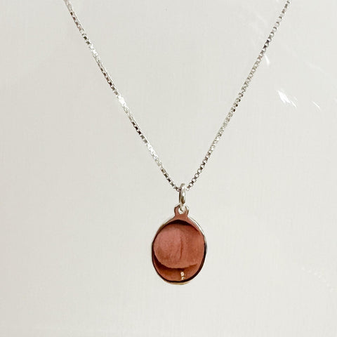 Oval Necklace inc. Personalization