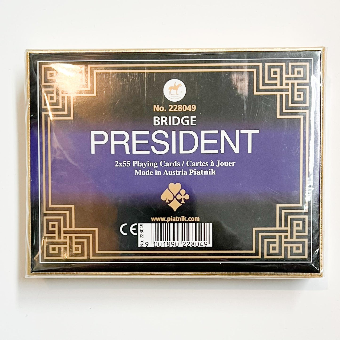 President Double Deck Playing Cards