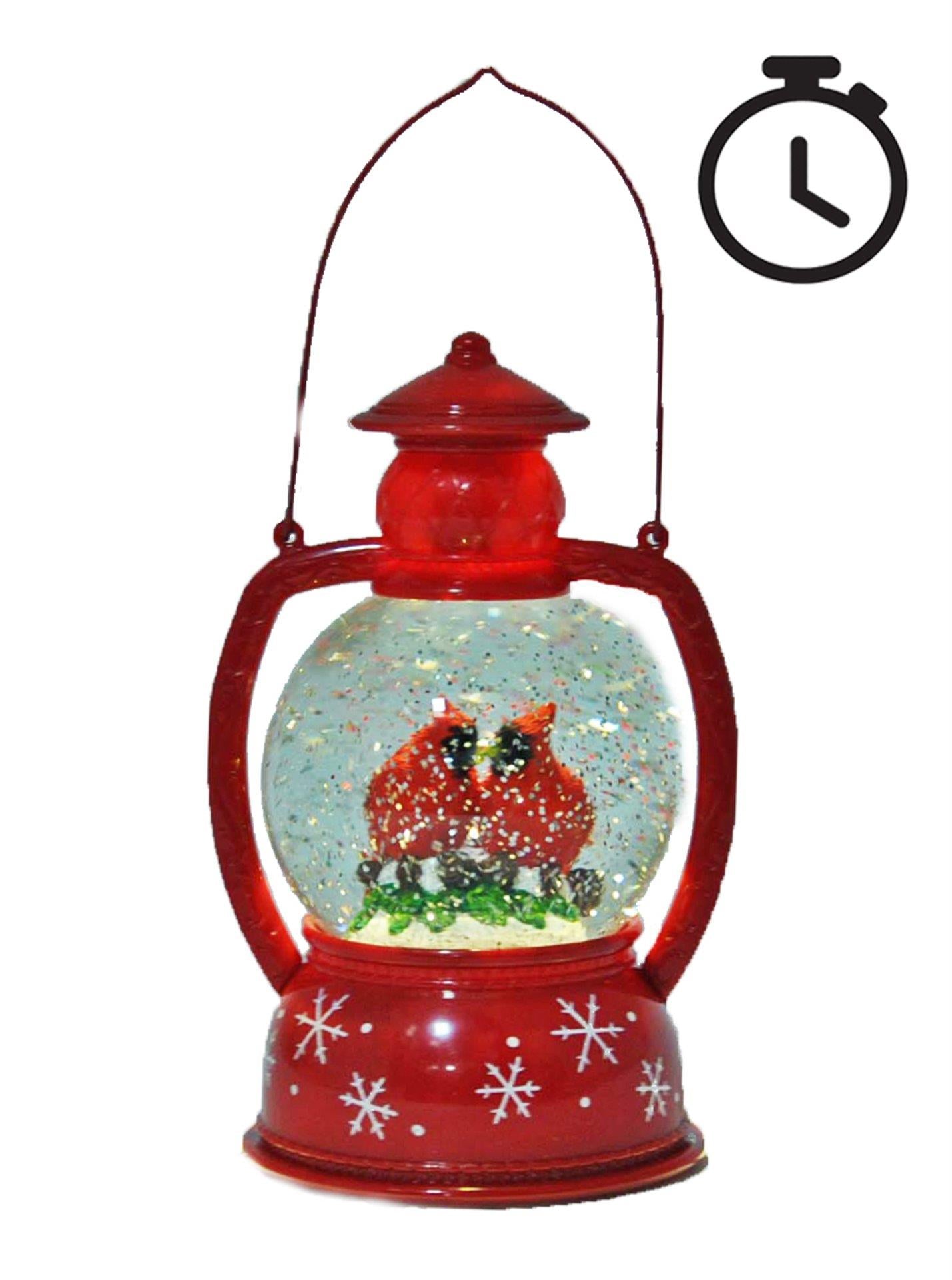 Christmas Cardinal Lantern