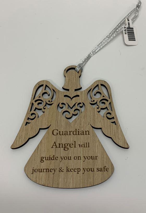Wooden Angel Ornament
