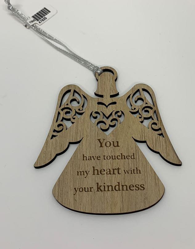 Wooden Angel Ornament