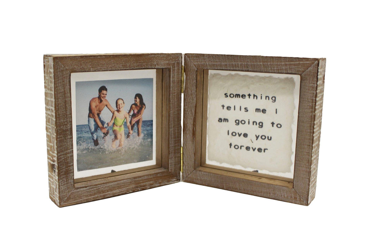 Love You Forever Hinged Frame