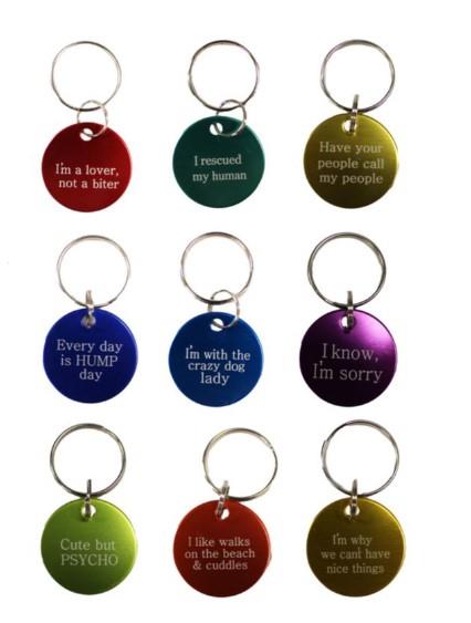 Quirky Dog Tags