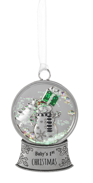Baby's 1st Snowglobe Orn