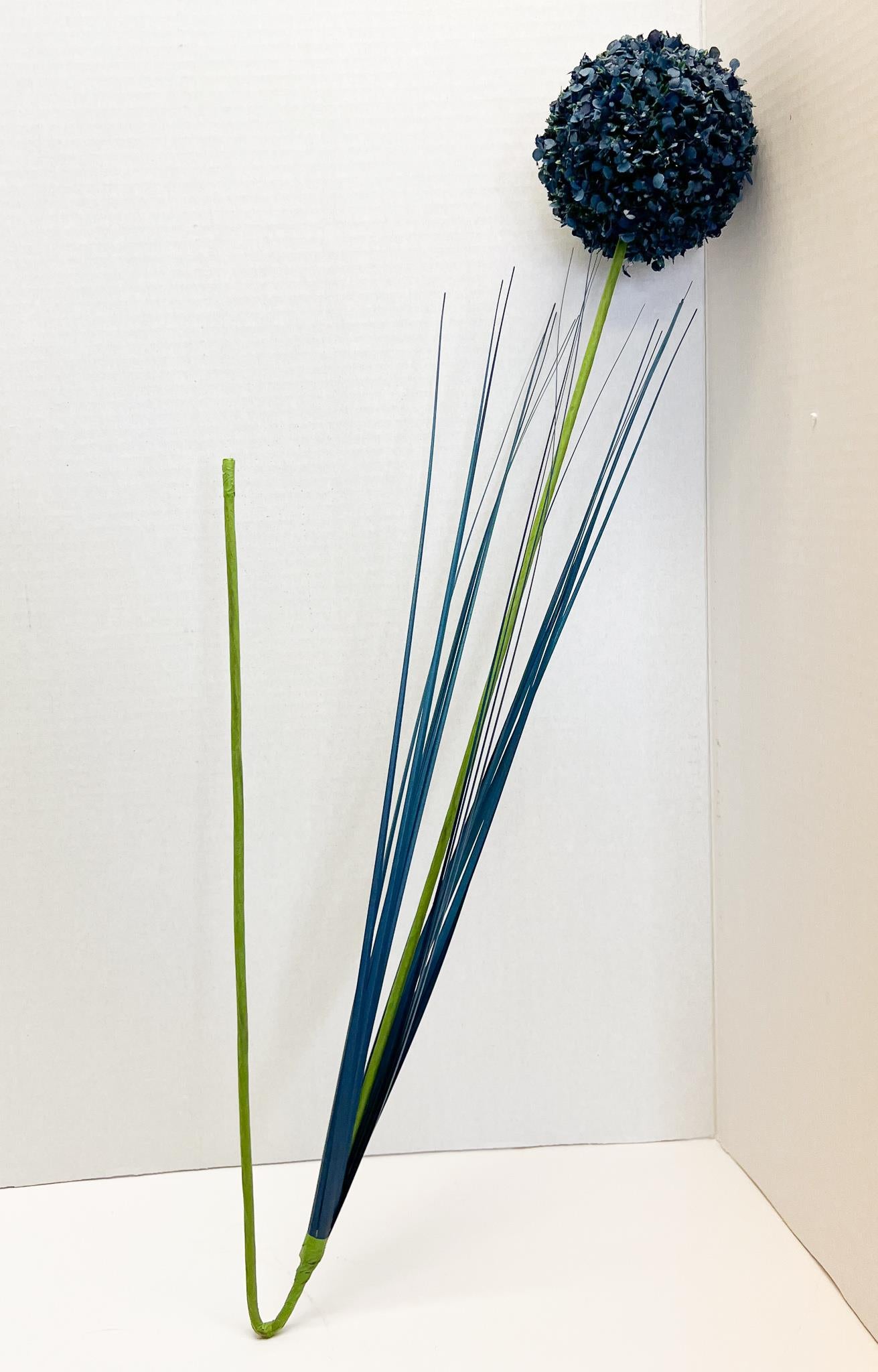 Blue Allium Faux Flowers