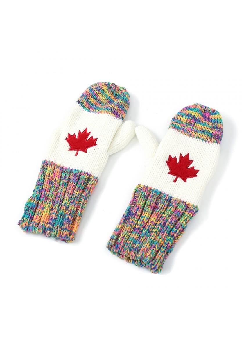 Multi Colour Mittons - Canada