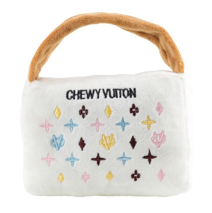 Chewy Vuiton Purse Dog Toy