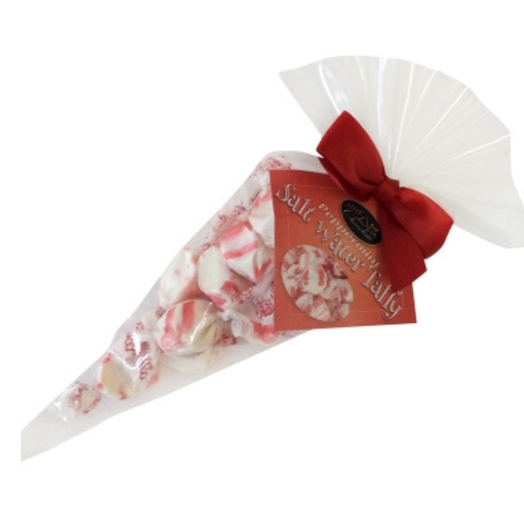Peppermint Candy Taffy Cone Bag
