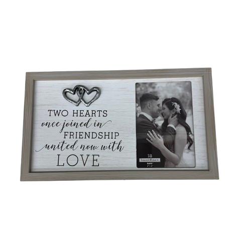 Two Hearts Wedding Frame