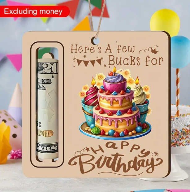 Birthday Money Holder