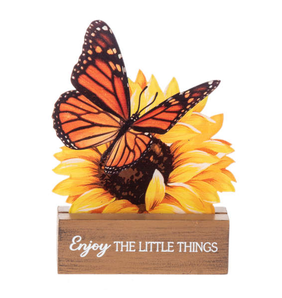 Inspirational Monarch - Enjoy The Little Things