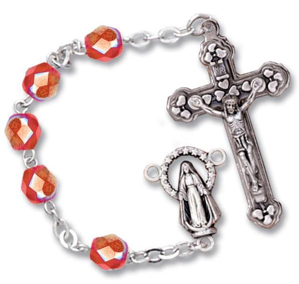 Ruby Rosary – Red