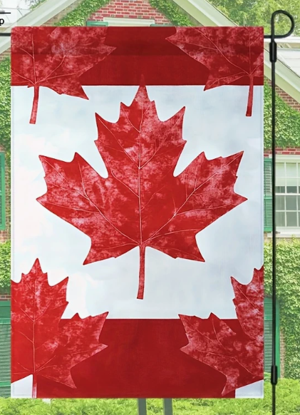 Canada Themed Garden Flag