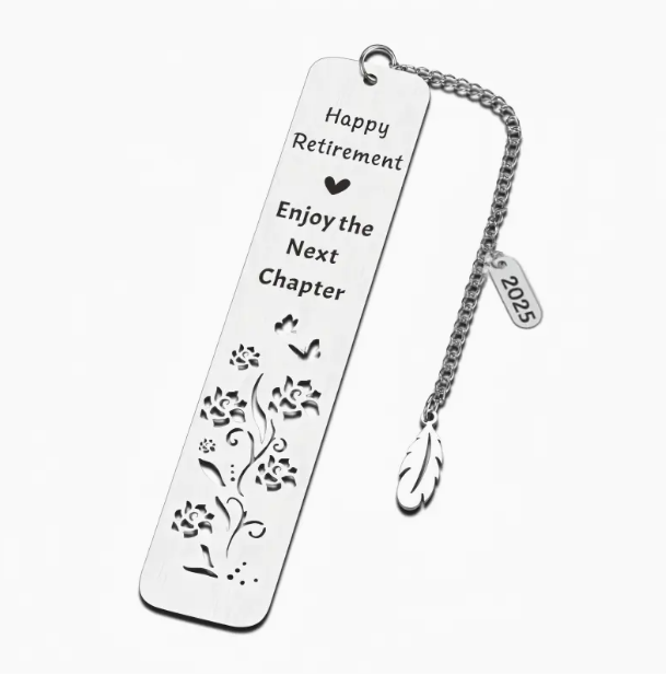 Enjoy the Next Chapter Retirement Bookmark