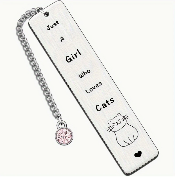 Just a Girl who Loves Cats Bookmark