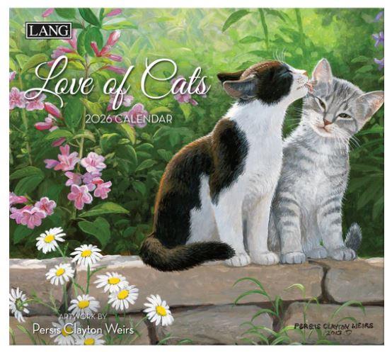 Lang Calender 2026 "Love of Cats"