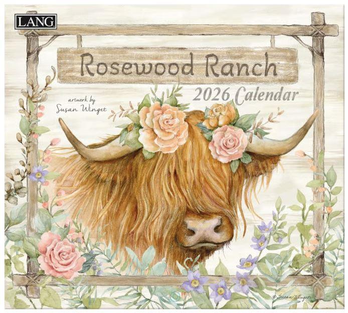 Lang Calender 2026 "Rosewood Ranch"