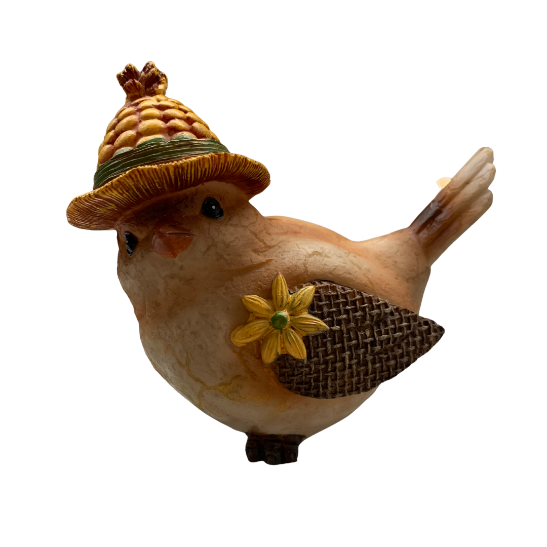 Birds in Harvest Hats